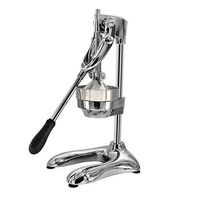 AT35 Stainless Steel Manual Lemon Orange Pomegranate Fruit Juice Extractor Hand Press Citrus Squeezer Fruit Juicer Pressing