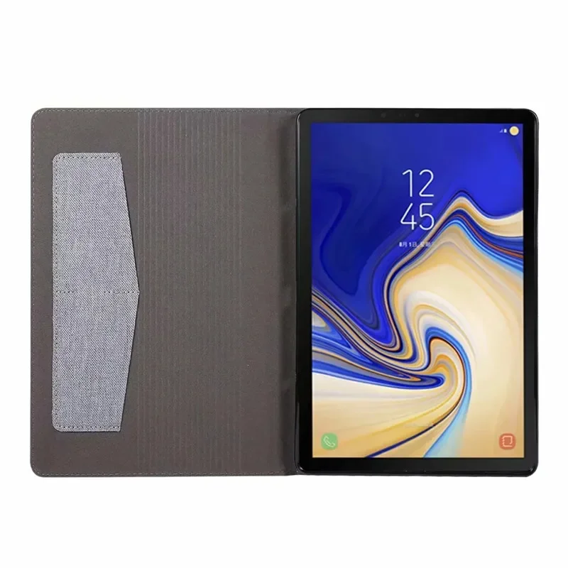 Tablet Case For Lenovo M10 HD  10.1 Inch (2nd Gen) (2020) Soft Fabric Flip Stand Cover Coque