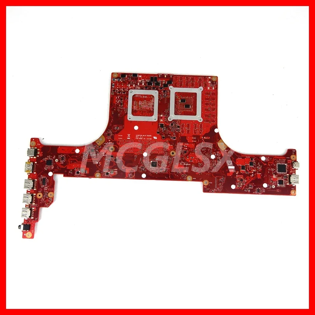 GU501GM Mainboard For ASUS ROG GM501GS GM501GM MW501GM MW501GS GU501GW Laptop Motherboard With i7-8750H CPU GTX1060-V6G GPU