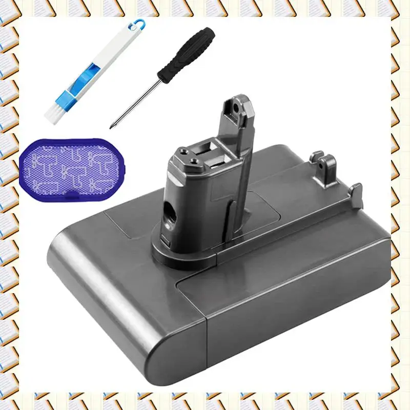 

A14M 22,2 В заменяет адаптер литий-вакуумного аккумулятора DC34 + комплект фильтров для Dyson DC35 DC45 DC31 DC34 DC44 DC31/DC35 животных