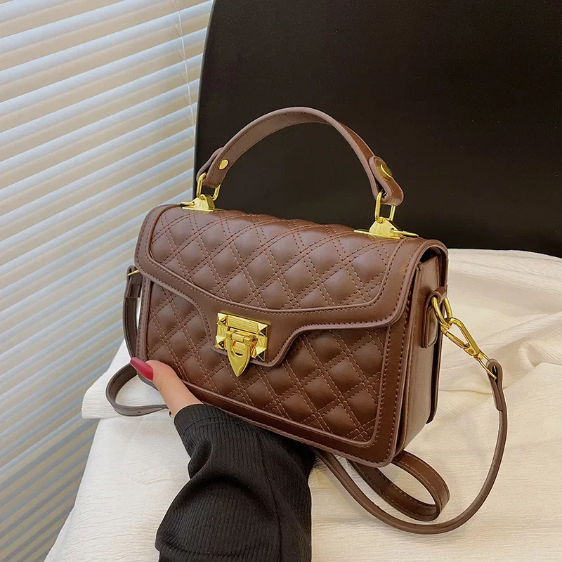 

Women's 2025 Premium Texture Small Square Bag - Spring Summer Trendy, Fashion Popular Portable Messenger Bag