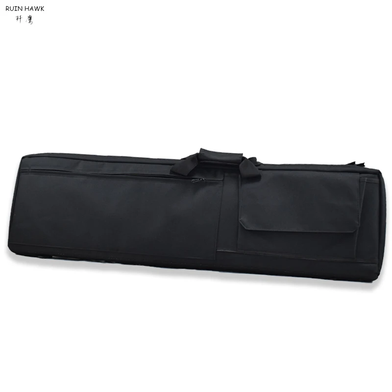 Outdoor Sports Tactical Rifle Bag 85cm 100cm Rifle Air Gun Leather Case Hunting Shooting Color Bullet Equipment Gun Shoulder Bag