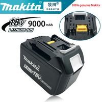 Original Makita 18V 9Ah Battery for BL1860 BL1850B BL1850 BL1840 BL1830B Makita Replacement Lithium Battery