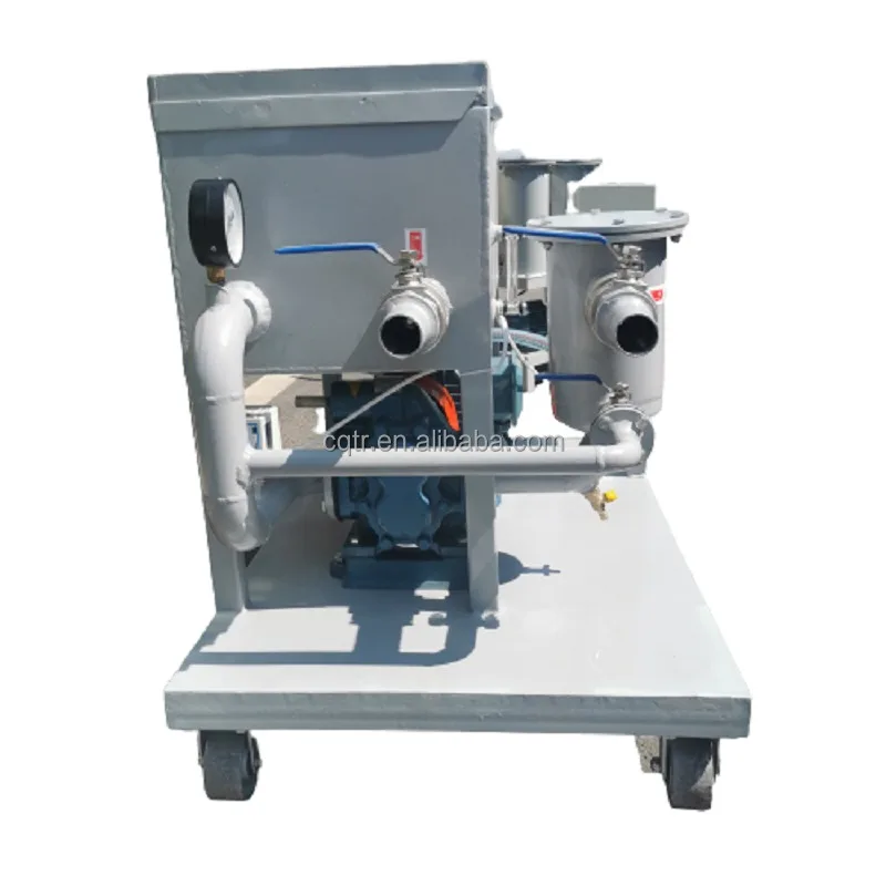 Tongrui factory price engine oil filter/waste liquid pressure oil purifier