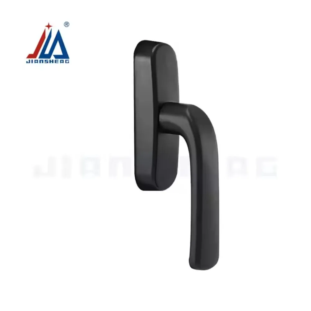 مقابض نافذة معلقة علوية من الألومنيوم عالية الجودة، مقبض ألومنيوم منحني للنافذة قابل للتشغيل