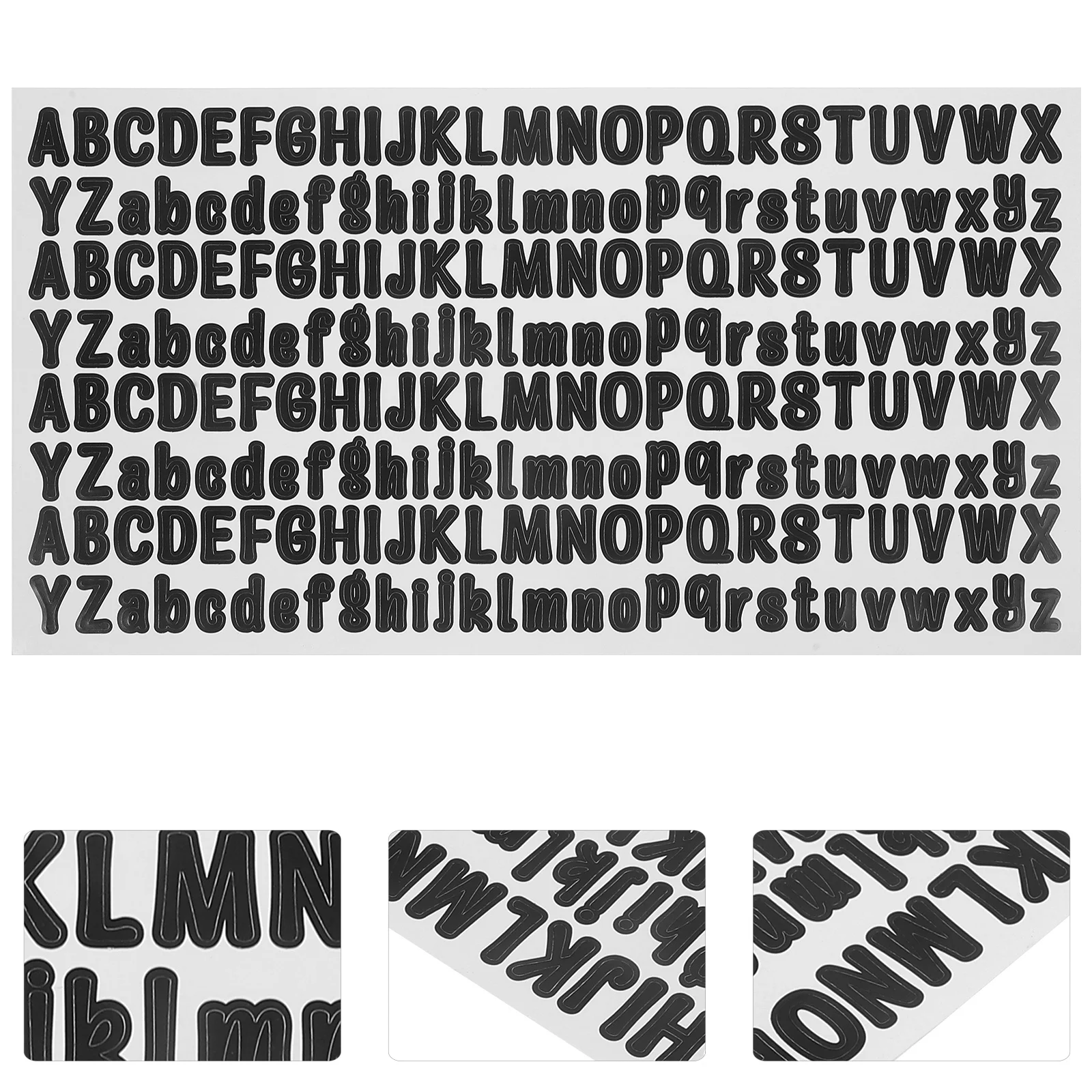 

Removable Letter Stickers for Mailbox Doors Car Trucks DIY Self-Adhesive Decals No Glue Marks Practical Design