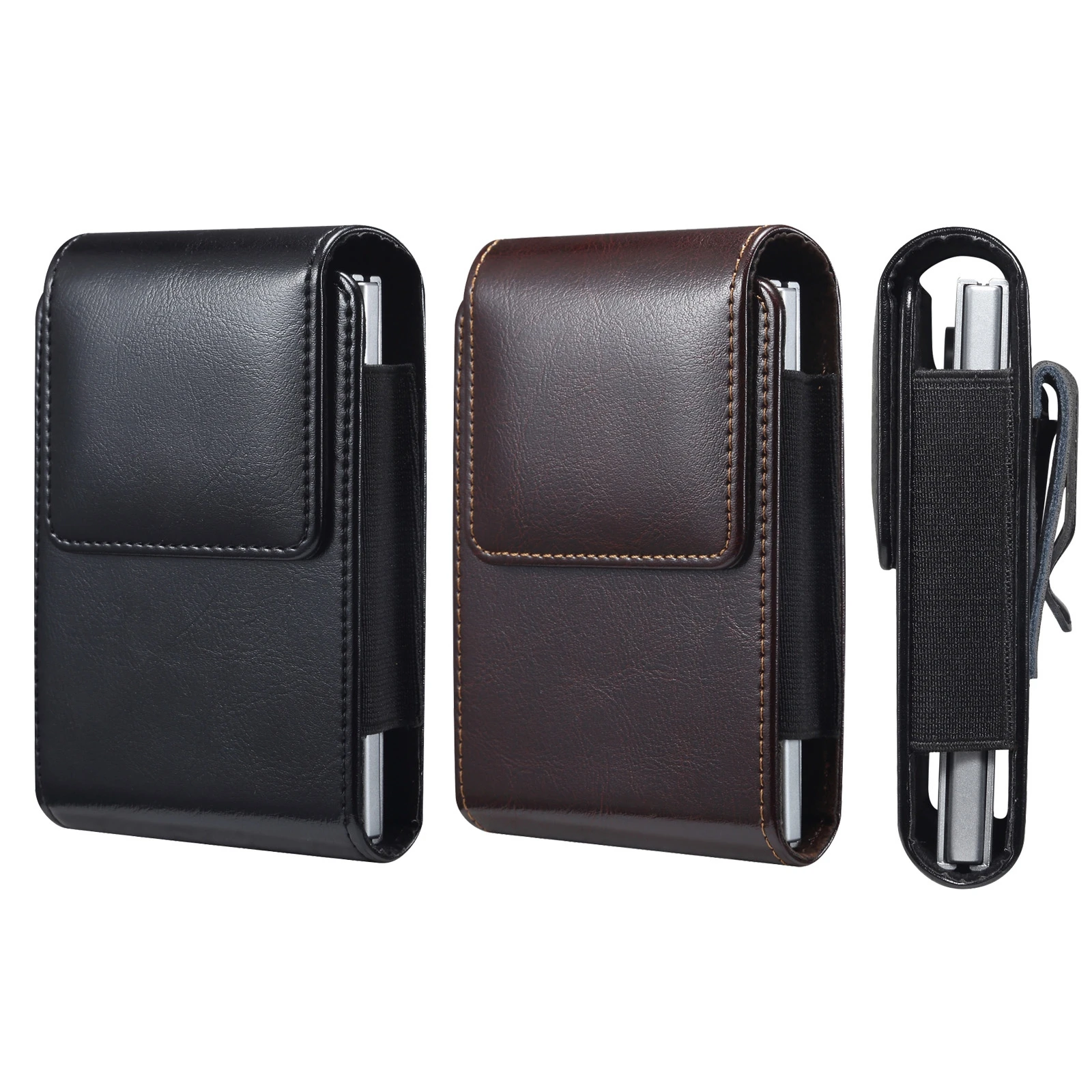 Belt Bag Leather Wide - 삼성 갤럭시 Z 폴드 8용 고급