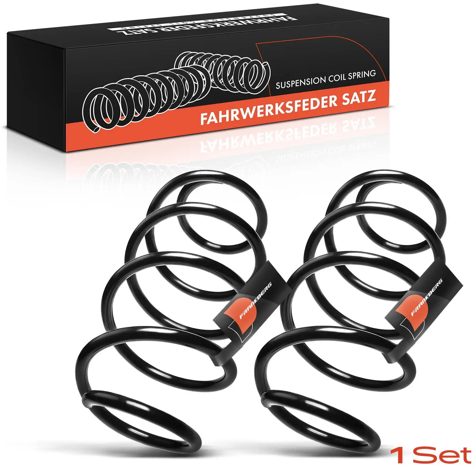 Frankberg 2x ressort de châssis essieu avant pour BMW X3 F25 2.0L 2012-2017 31336787134 RA4009