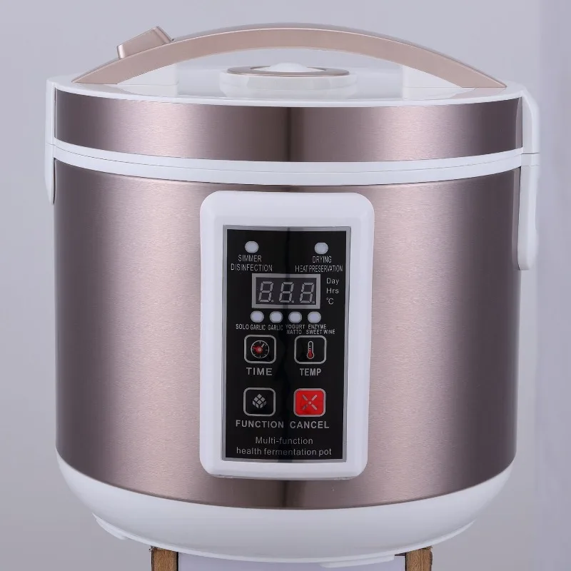 

110 В/220 В интеллектуальная автоматическая машина для брожения, машина для черного чеснока, кастрюля для ферментации, бытовая, 5 л