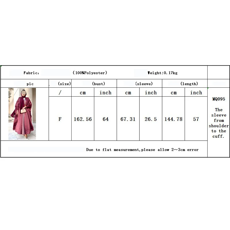 Arab Fashion Muslim White Red Abaya Dubai Luxury Modest Bright Silk Satin Batwing Sleeve Robe Clothing Eid Ramadan Cardigan