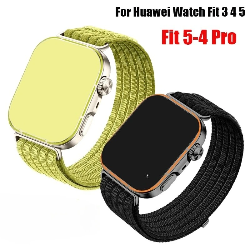 2026 NEW Nylon Woven Strap for Huawei Watch Fit 5/5 Pro Braided Breathable Band for Huawei Watch Fit 3/Fit 4/4Pro Accessories