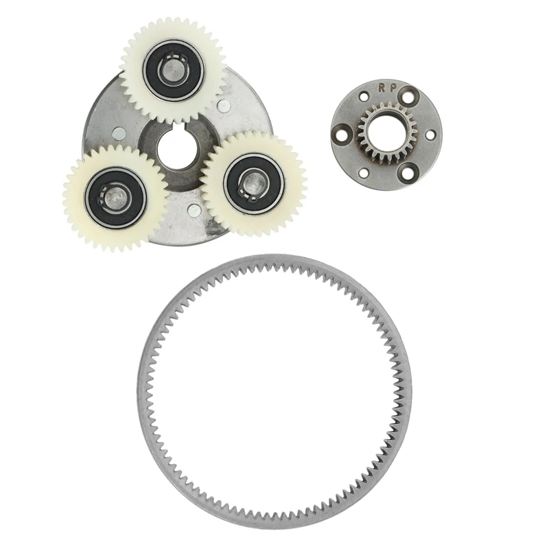 

36T 38Mm Diameter 12Mm Thickness Gear High Speed Electric Motor Nylon Gear + Ring Gear + Clutch