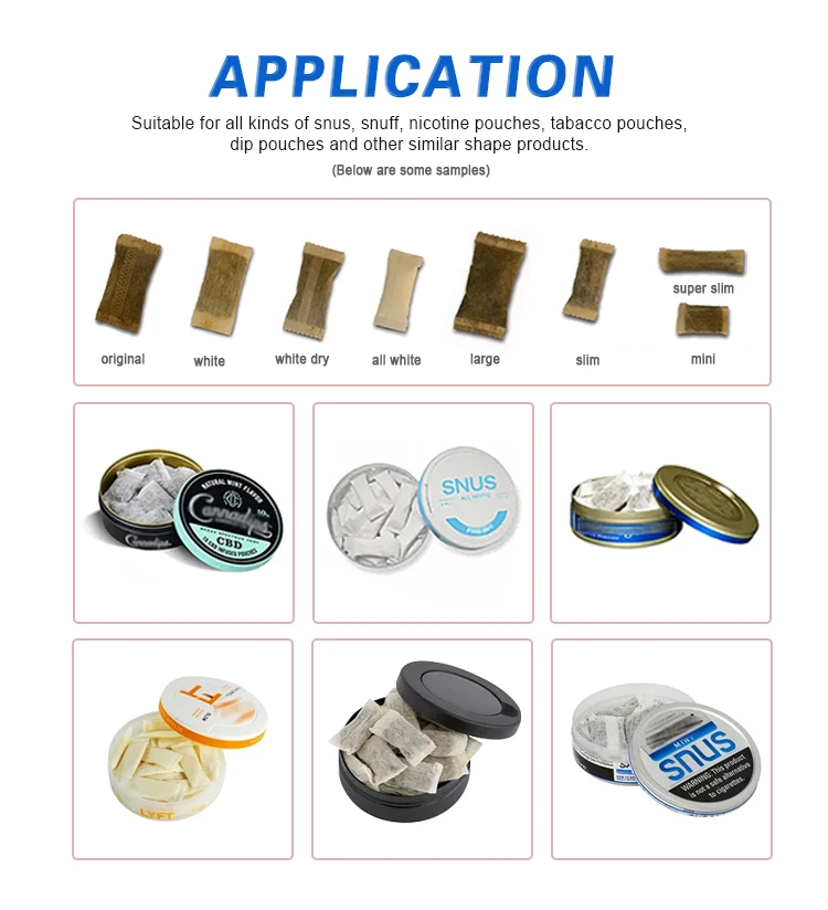 Multi-channel Easy To Operate Automatic Snus Powder Packing Machine Jar Filling Production Line