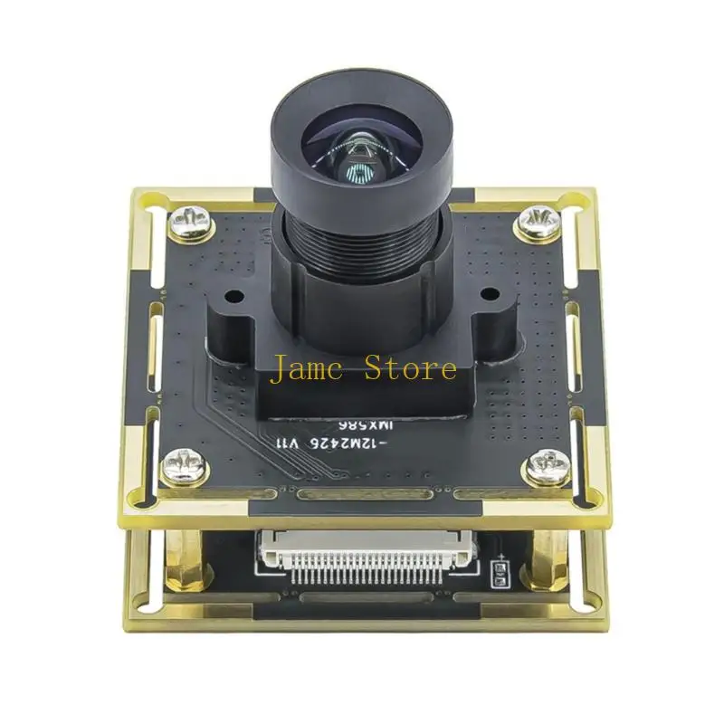 Módulo câmera USB2.0 LX0B com 12MP IMX586 Sensoramento 90 graus Vista para robótica