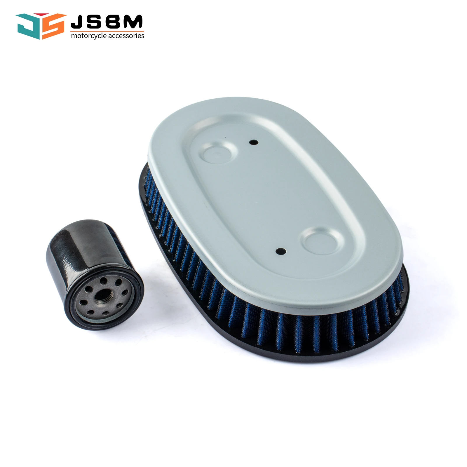 JSBM Motorcycle Accessories High Flow Air Filter Oil Filters For QJMOTOR SRV350 QJ350-12 Engine Intake Cleaner Element