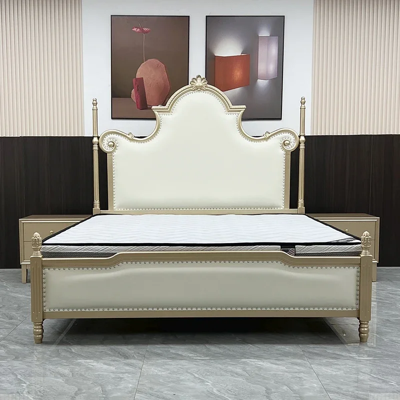 American French Master Bedroom Simple Modern Princess Bed