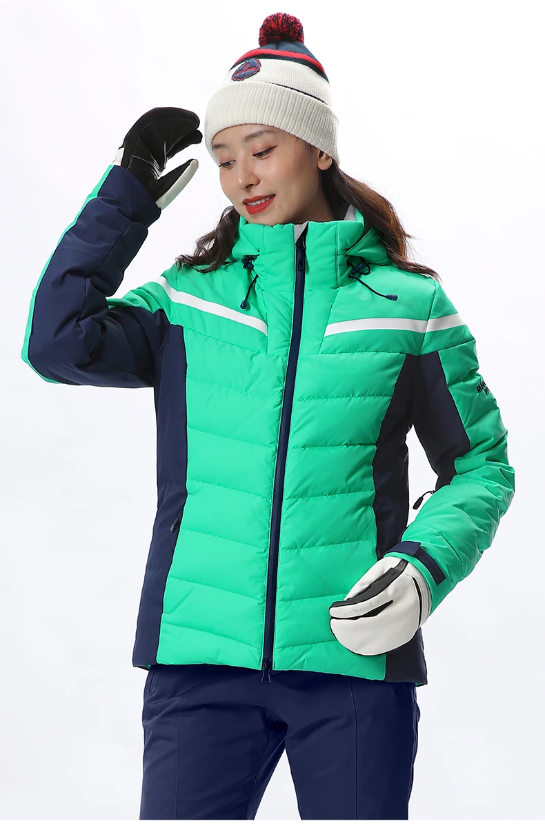 RUNNING RIVER Brand Hooded Women Ski Jacket High Quality Professional  Clothing Thick Outdoor Sports Skiwear 2160