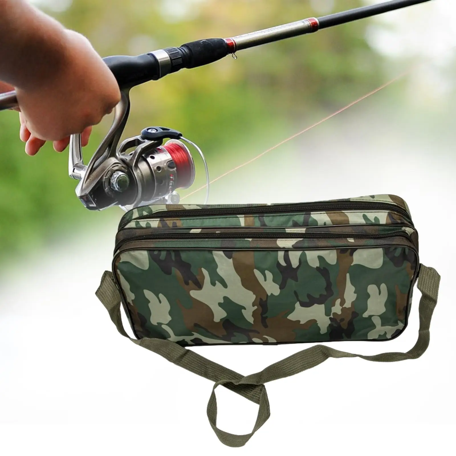 Fishing Tackle Bag Portable Fishing Accessories for Outdoor Barbecue Picnics