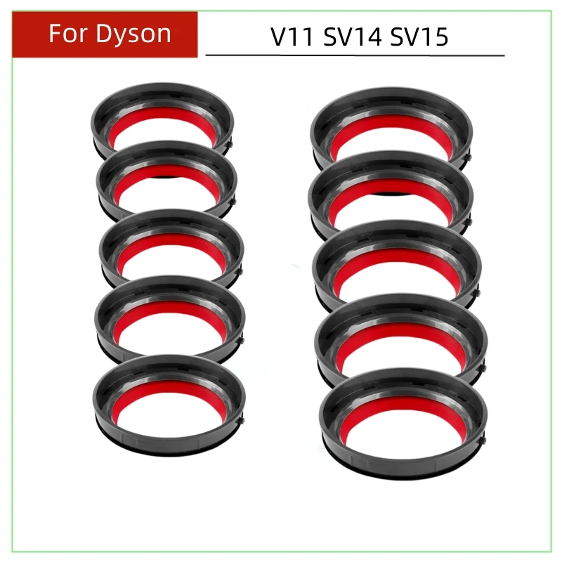 10pcs Dust Bin Bucket Top Fixed Sealing Ring for Dyson V11 SV14 SV15 Vacuum Cleaner Repair Part Accessories