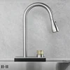 Cascade d'eau froide et chaude en acier inoxydable, trou unique, peut tourner, multifonction, cuisine, 304 6