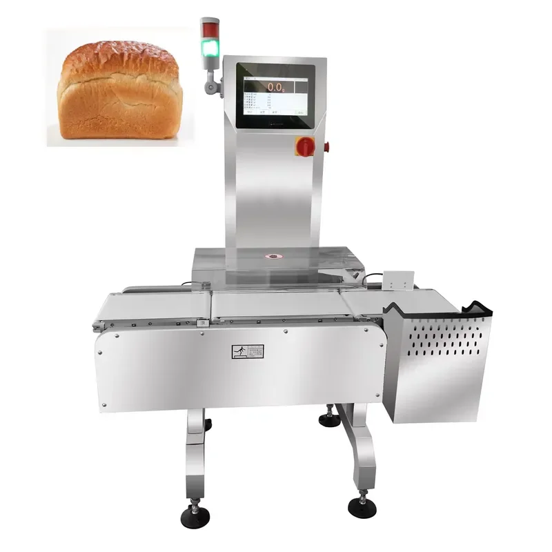 Conveyor Belt Weight Check Checkweigher Food Weighing Scale for Bottles Product and Food Industry Weighing Machines