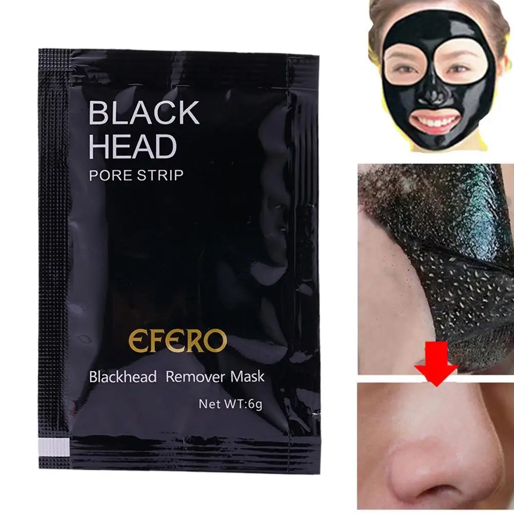 Removedor de cravo máscara nasal lama mineral removedor limpo encolher poros máscara preta peeling acne limpeza profunda cuidados com a pele máscara nasal