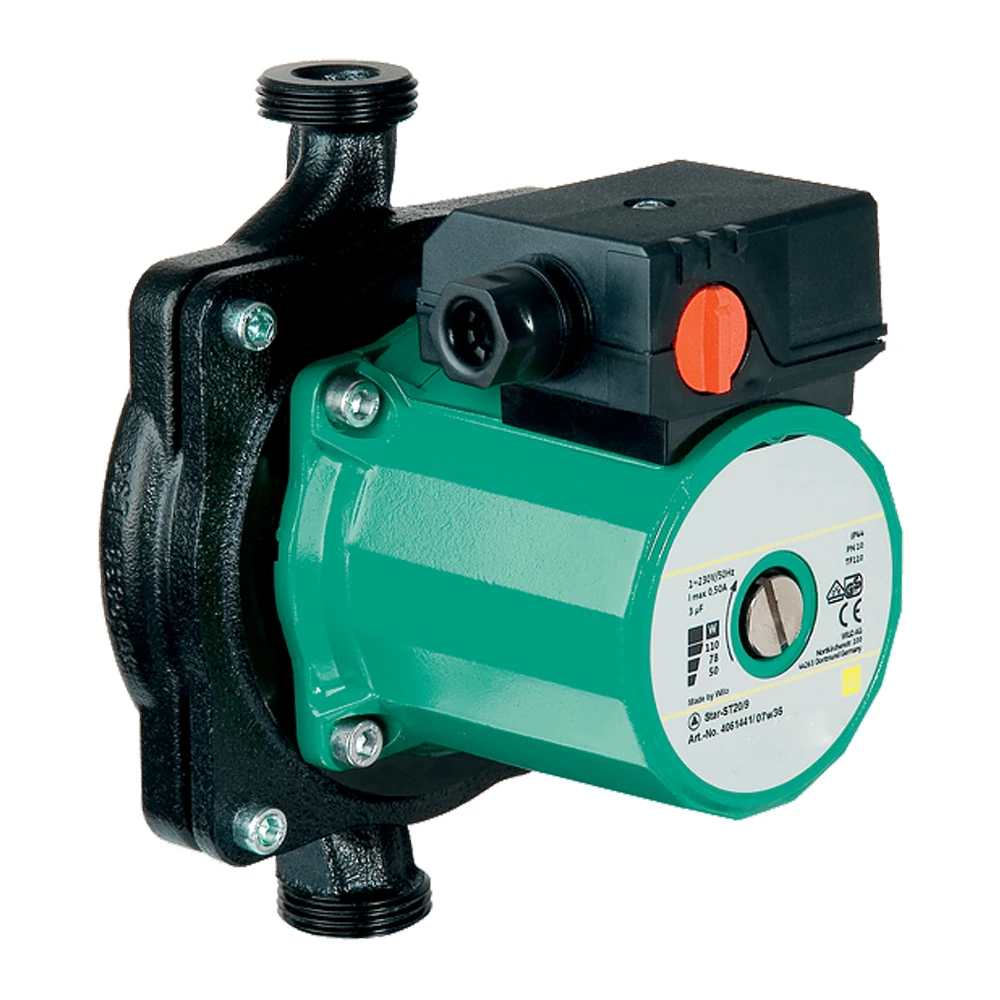 Industrial Low Temperature Hydronic Circulator Pump, Variable Speed Hot Cold Water Boiler Circulating Pump for HVAC & Heating Eq