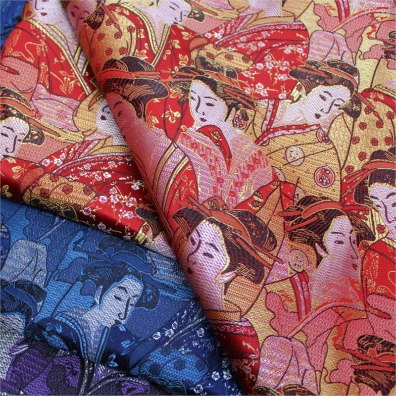 

Кимоно Hanfu Cheongsam, декоративная ткань, жаккардовая шелковая парча, изображение в стиле