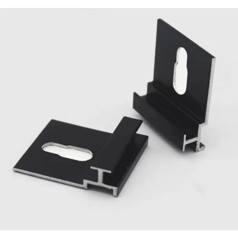 50pcs Ceramic Tile Hanging Fastener External Wall Thin Brick Fixing Clip Groove Buckle Tile Anti Falling Hook Hardware Fittings