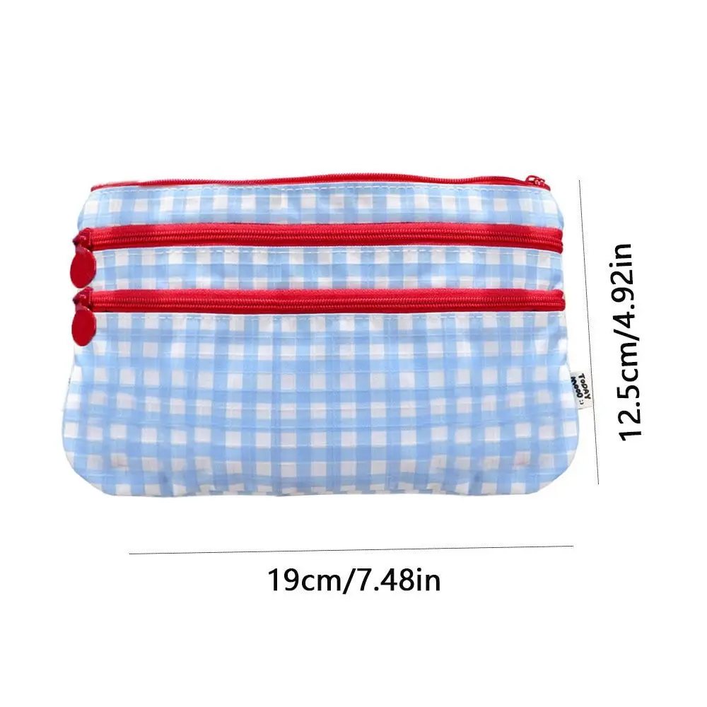 3 طبقة سستة محفظة سفر مقاوم للماء المحمولة منظم بطاقات الهوية فتحات متعددة حامل جواز السفر حقيبة إكسسوارات السفر