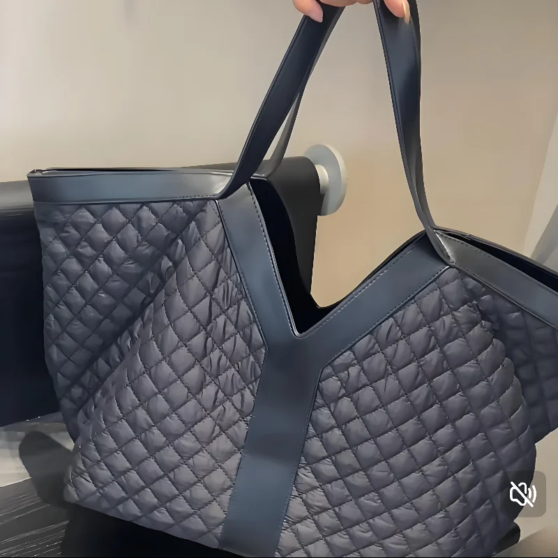 

New Yshape Diamond Embroidery Handbag Highend Fashion Texture Large Capacity Totebag Commuter Handbag Quality Trendy Storage Bag