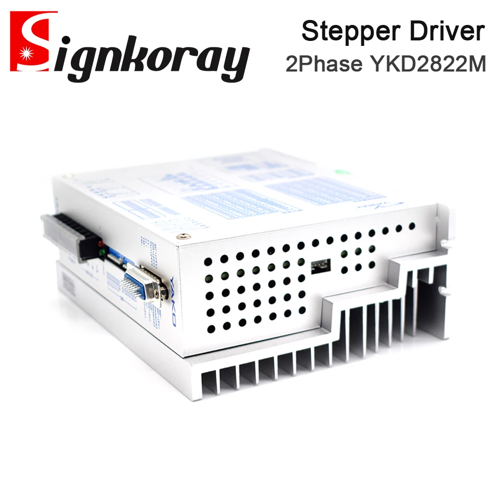 YAKO Stepper Motor Driver YKD2822M 2Phase Inout Voltage 110-220VAC 5.7A for Co2 Laser Cutting and Engraving Machine
