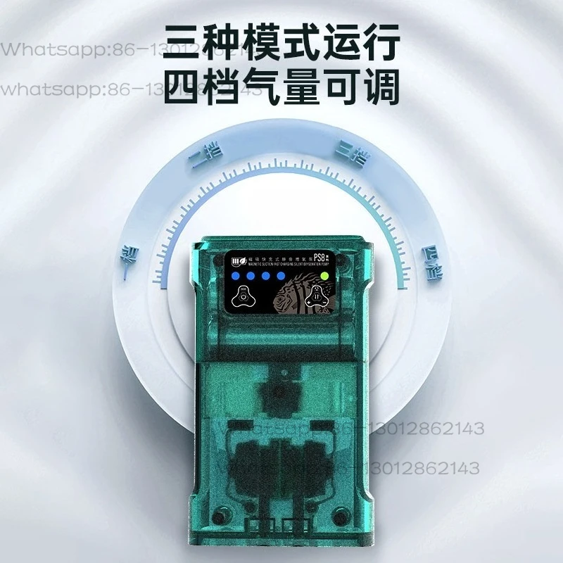 Waterproof outdoor fishing special oxygen pump small fish tank household silent charging oxygen generator