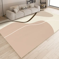 Pvc Leather Wash-free Carpets Cloakroom Bedroom Bedside Rug Balcony Kitchen Non-slip Waterproof Rug Modern Living Room Carpet