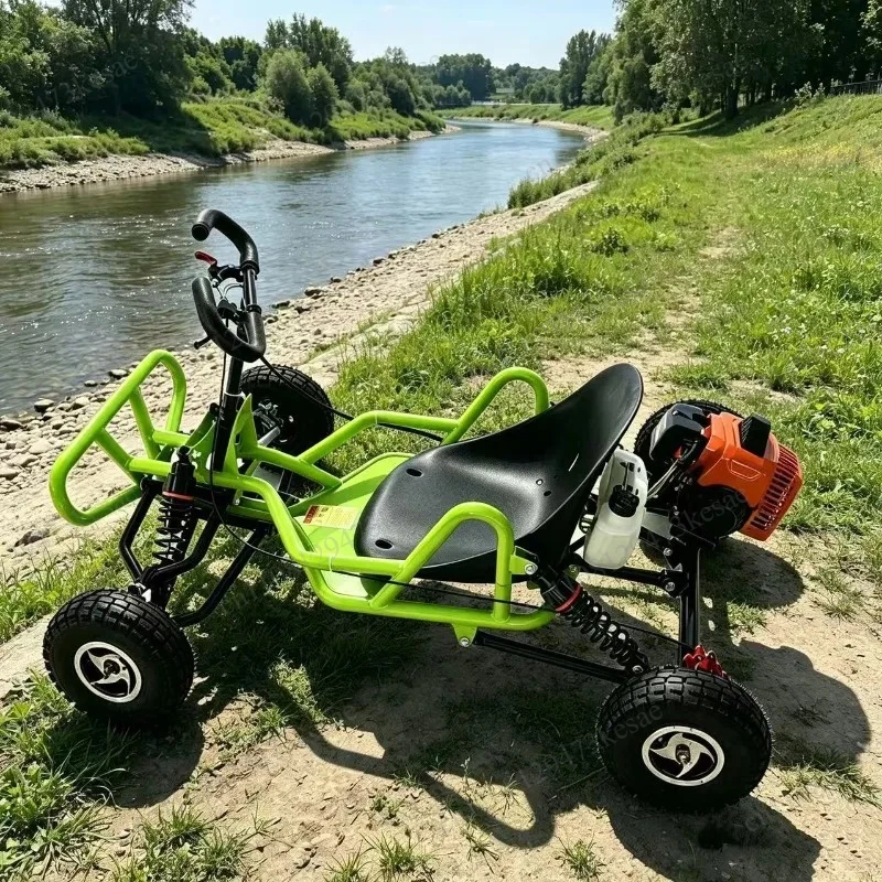 Four-Stroke Fuel Off-Road Go-Kart High-Speed Racing Buggy Shock Absorption Suspension Flexible Control Entertainment