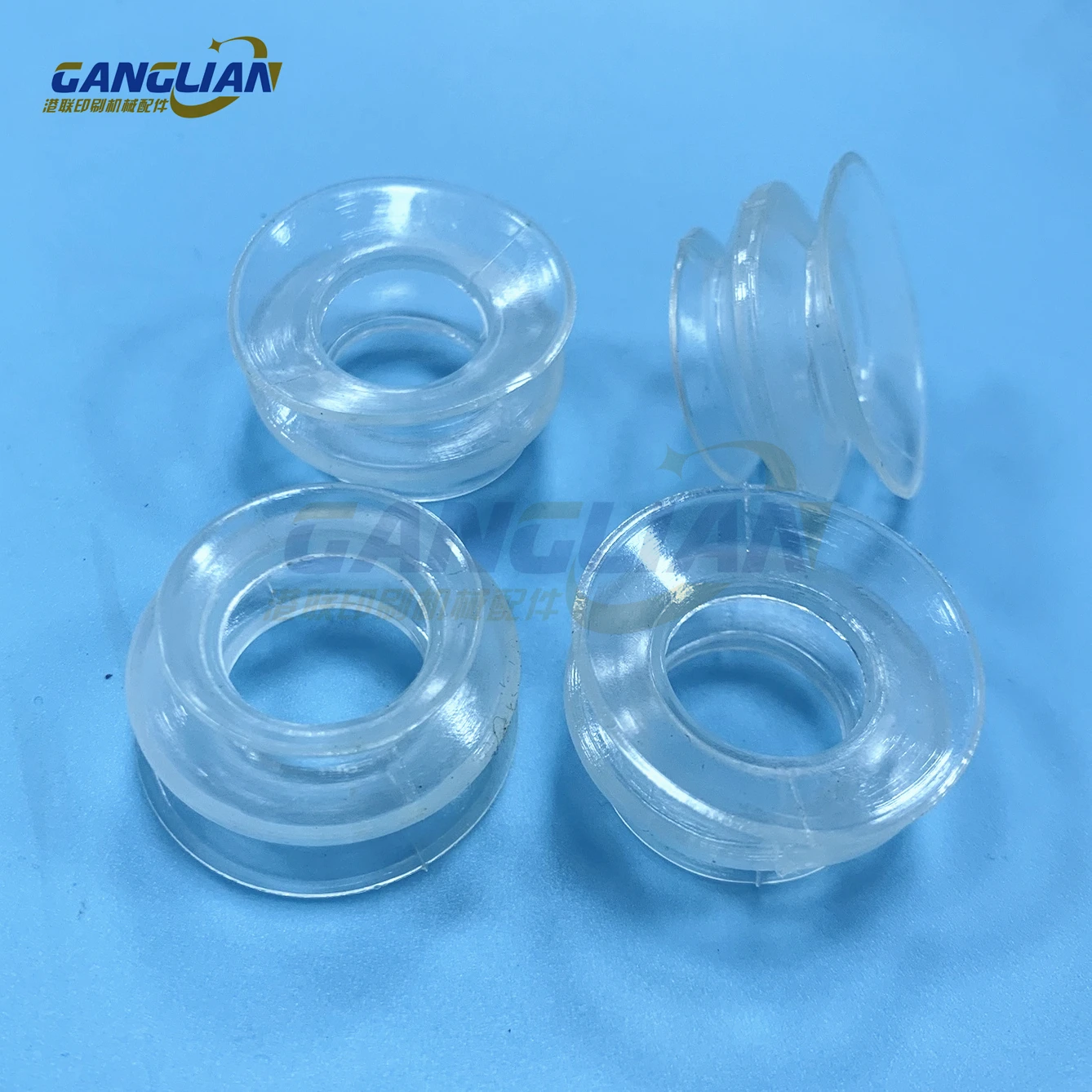 50 Pieces Roland 300 700 Rubber Sucker PU Nozzle Suction Cup 021F013230 Offset Printing Machinery Spare Parts