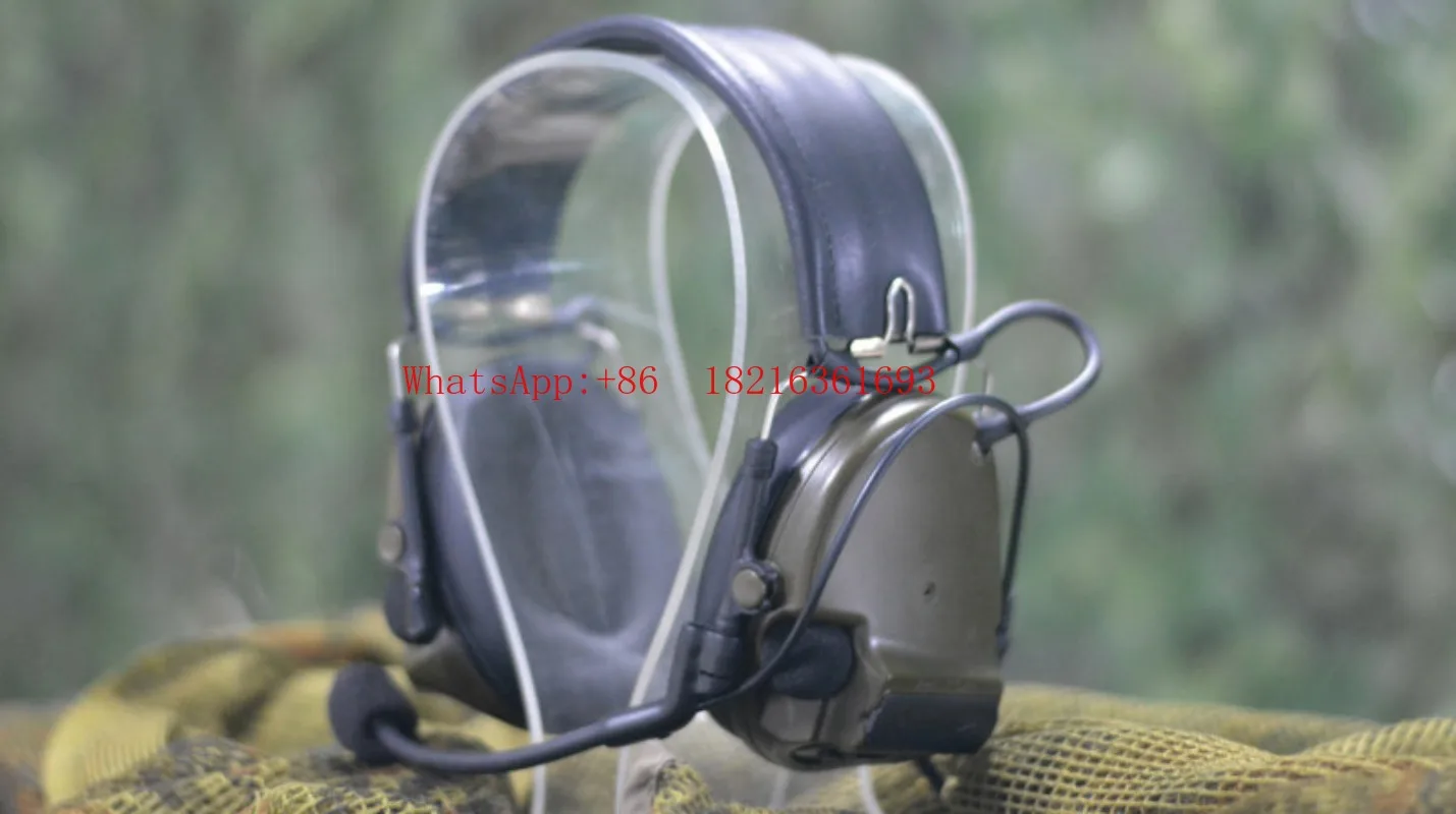 TCA C3 Head Mounted AGC Hearing Protection Tactical Pickup Noise Cancellation Headphones