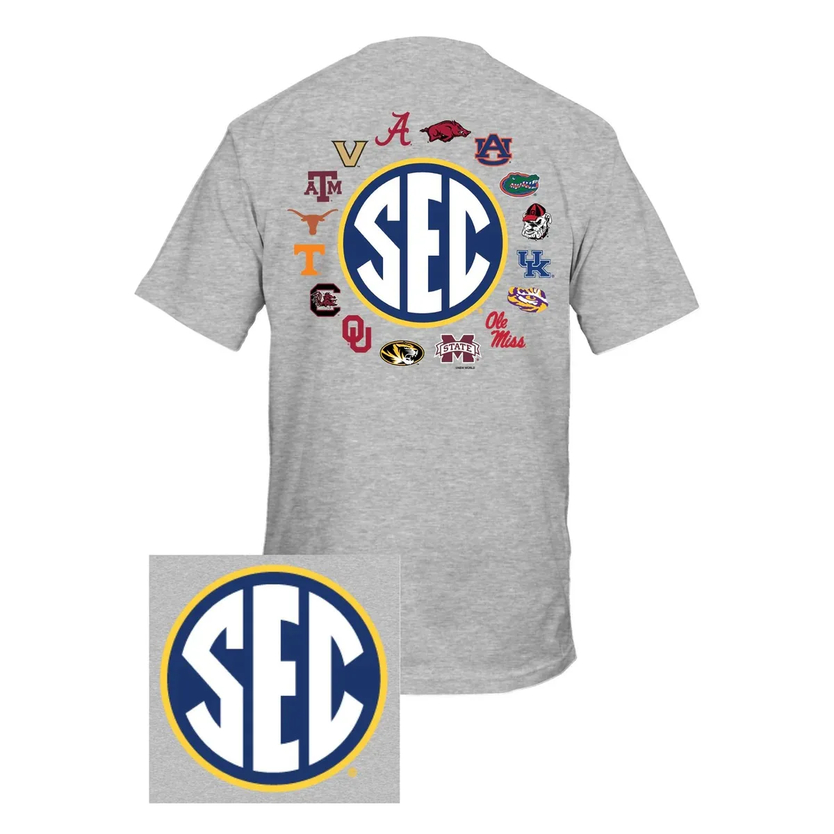 

SEC Victory Bottles Short Sleeve T-Shirt _ Palmetto Moon High-end Luxury Is for Both Men and Women Top Y2k