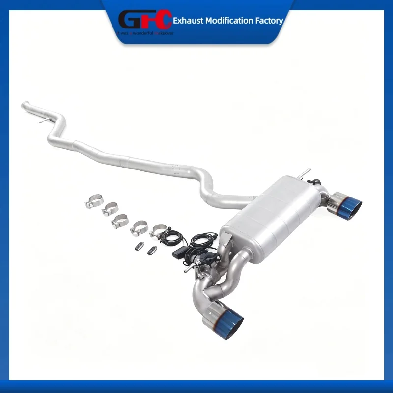 Catback Valvetronic Exhaust Pipe For BMW 120i 125i F20 F21 2.0T B48 2015-2019 High-Performance Stainless Steel Exhaust Muffler