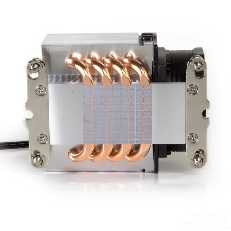 AM4 AM5 radiatore server a quattro tubi di calore 2U CPU ventola di raffreddamento ad aria per computer  della temperatura A24