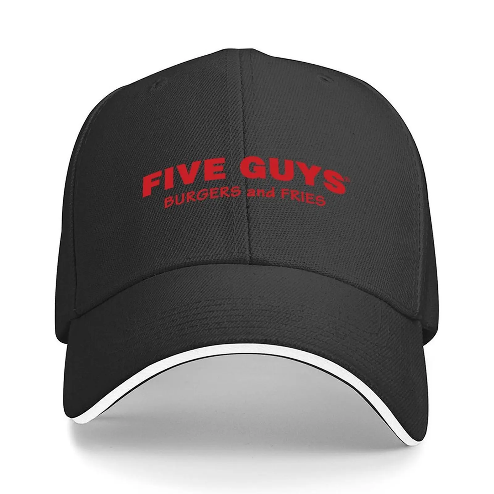 

five guys restaurant logo Baseball Cap Dropshipping Trucker Hat Luxury Hat |-F-| Girl'S Hats Men's