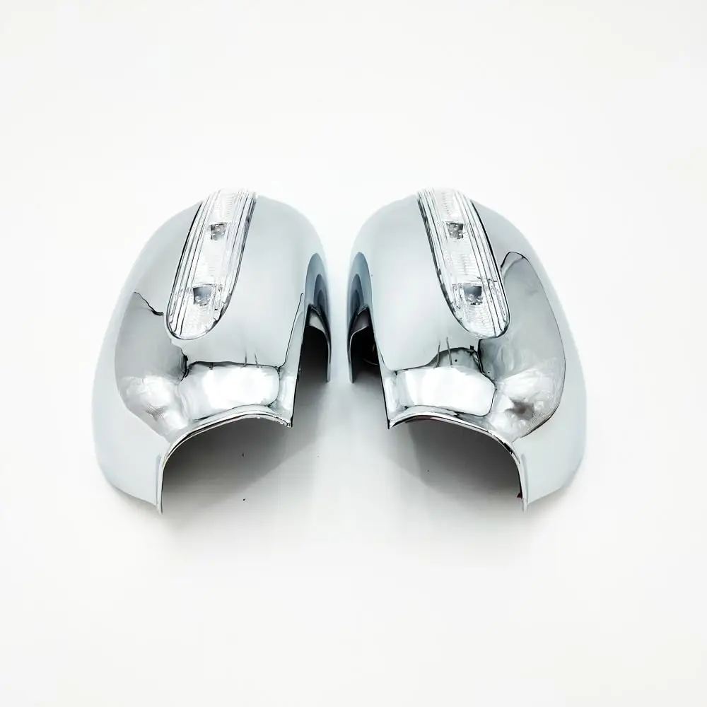 

2PCS LED Side Wing Mirror Cover Chrome Trims for Toyota Corolla Ae110 1993-1997