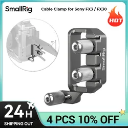 SmallRig USB-C/ MULTI Cable Clamp for Sony FX3 / FX30 HawkLock Quick Release Cages ,Quickly Mount ,Quickly Lock 4829