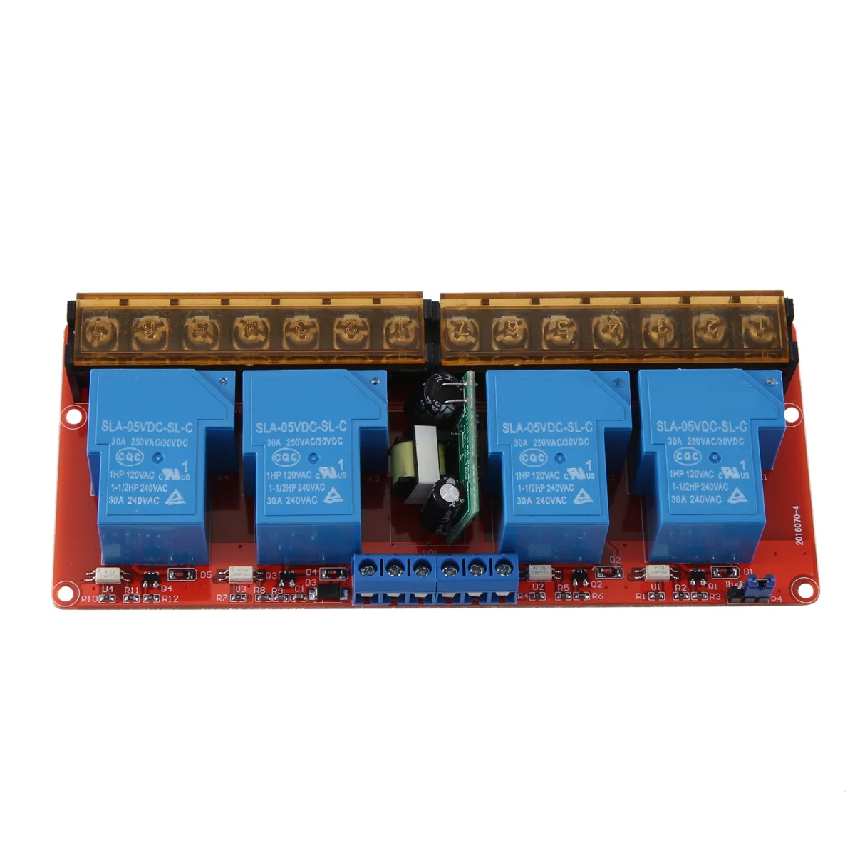 30A 4 Channel Relay High Low Level Trigger Module Solid State Relay Module Trigger Relay