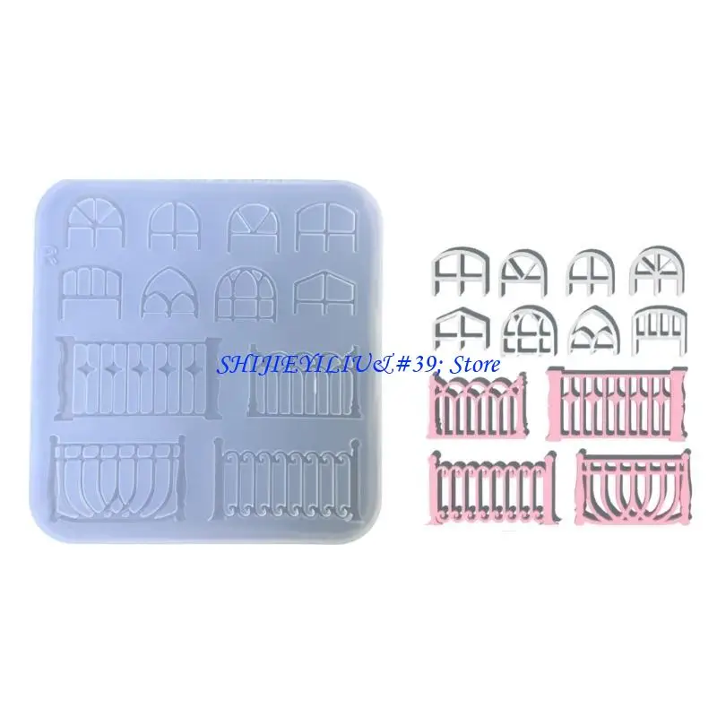 E21F Flexible Alternative Resin Mold Practical Moulds for Creating Unique Gifts Charm