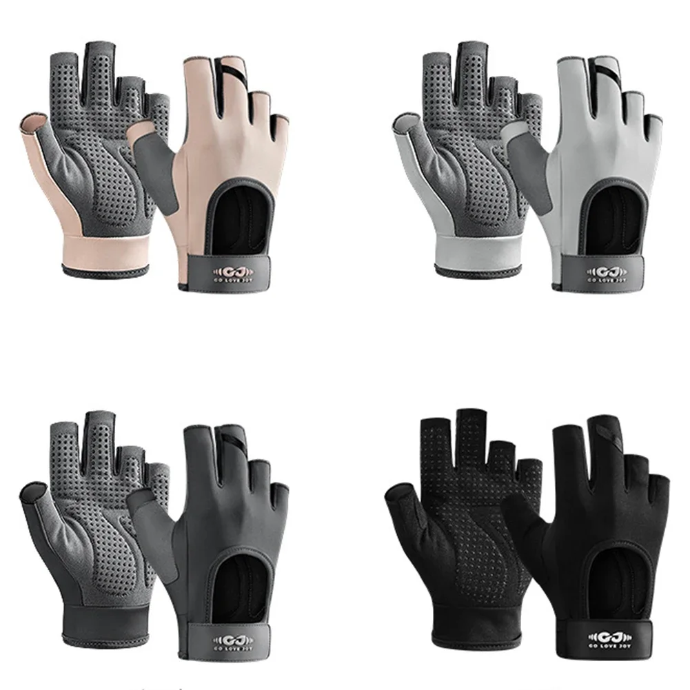 Gym Ready Half Finger Workout Gloves Offering Excellent Flexibility While Protecting Against Blisters and Calluses