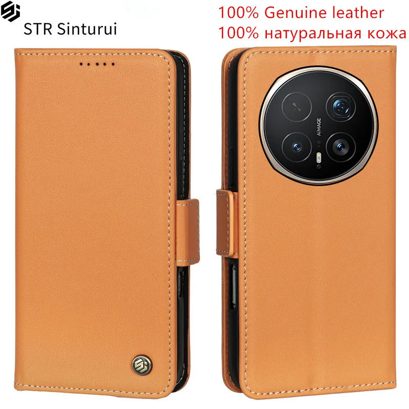 

STR Genuine leather Nappa grain card Slot Wallet Cover For Magic8 Magic7 Magic6 Magic5 Magic4 Pro Lite shockproof phone Case