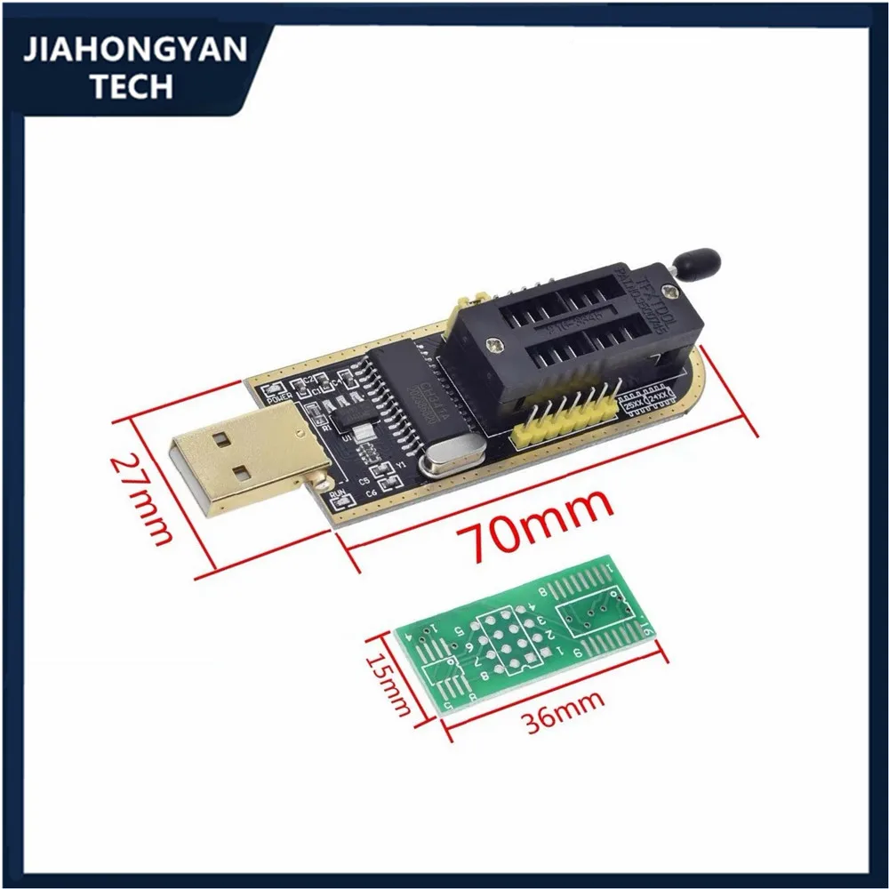 CH341A Programmer USB Motherboard Routing LCD BIOS FLASH 24 25 Burner