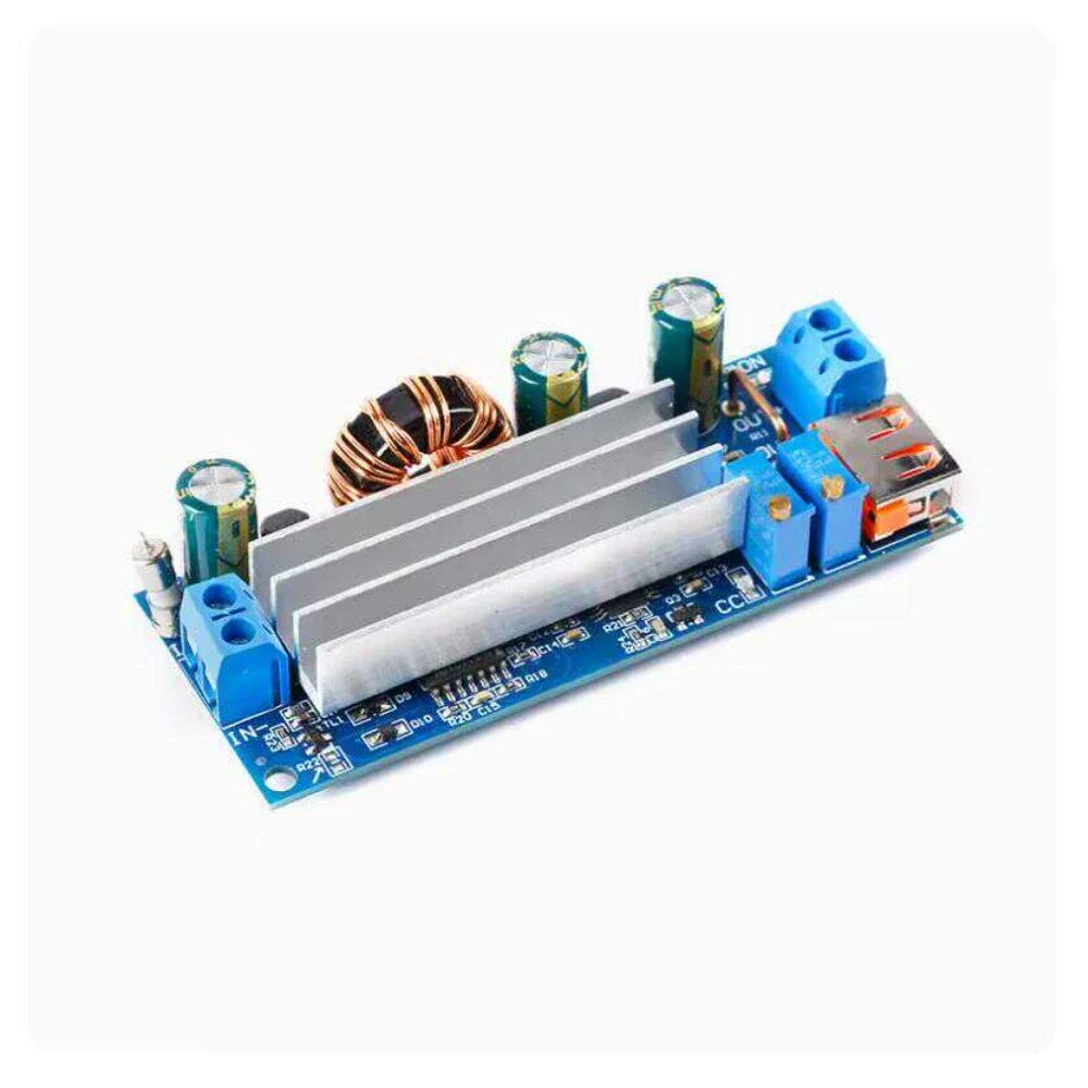 2-24V low-voltage dedicated high-power 80W boost module with constant voltage and constant current, USB 18650 lithium battery S4