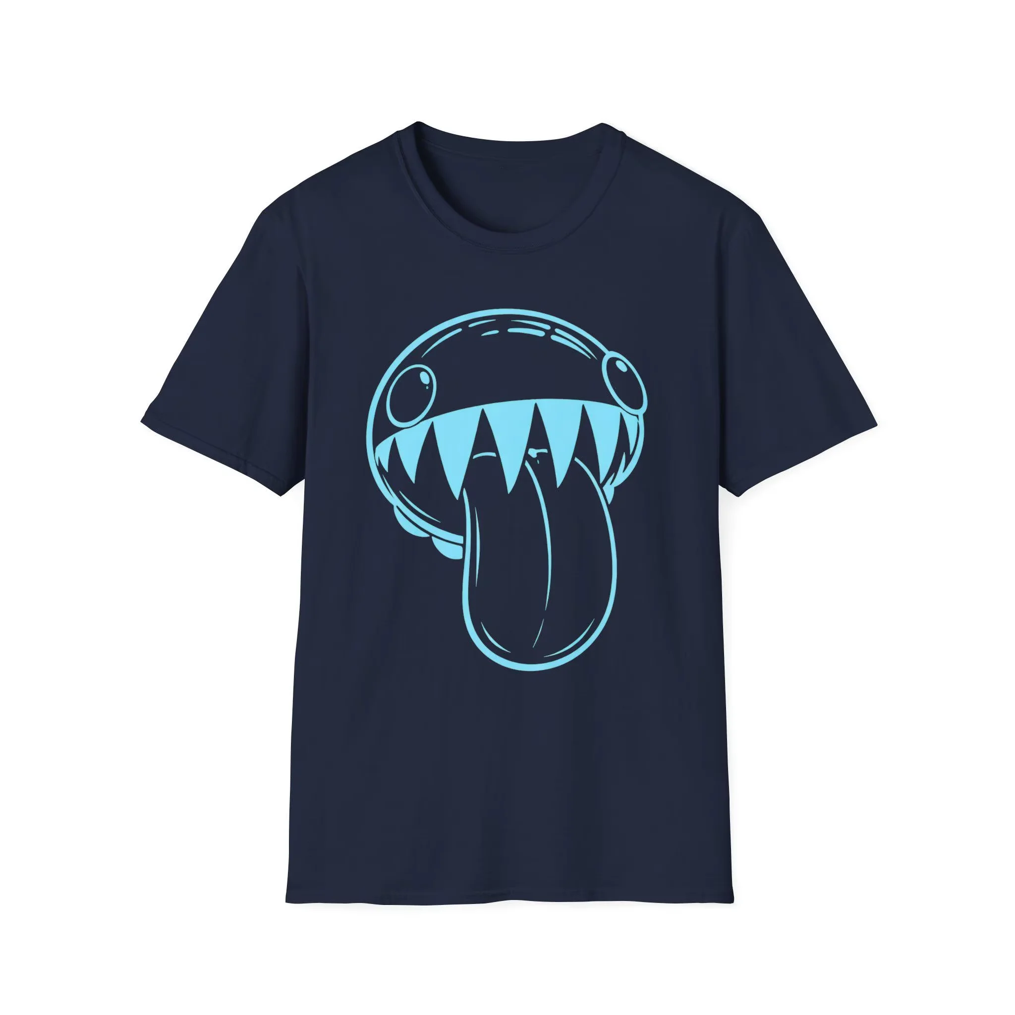 Monster Graphic T-shirt Men Women Cotton Punk Y2K Loose Fit Daily Hip Hop Short Sleeve Tees Tops